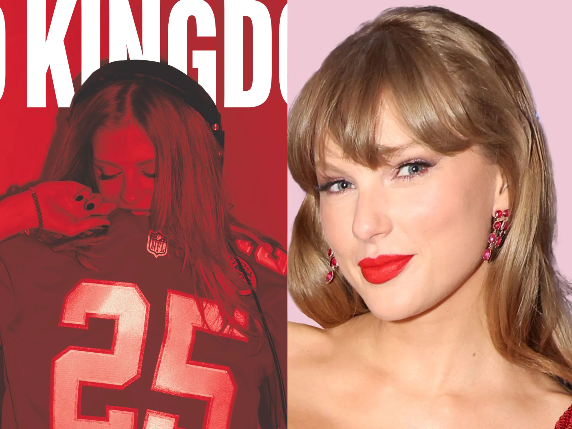 Foto de Luísa Sonza e Taylor Swift