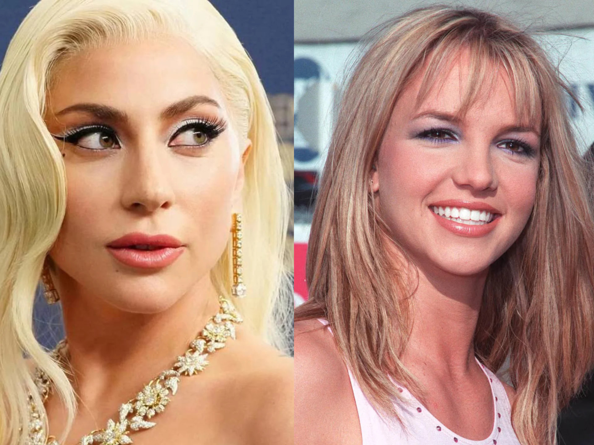 Foto de Lady Gaga e Britney Spears (Foto: reprodução)
