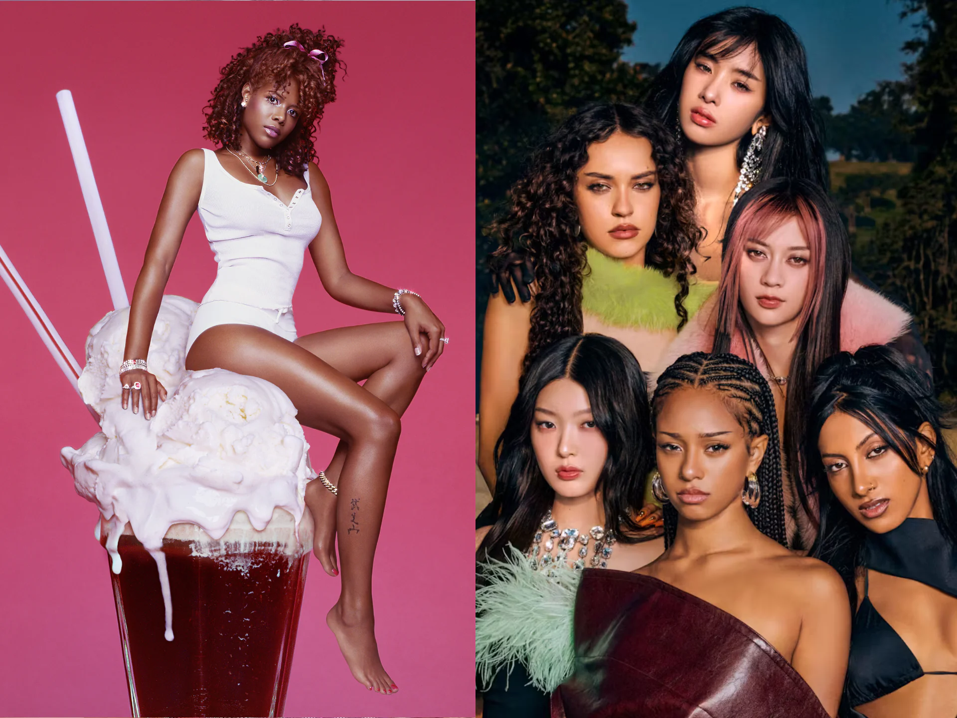 "MILKSHAKE" GANHA NOVA VIDA COM KATSEYE NAS REDES SOCIAIS