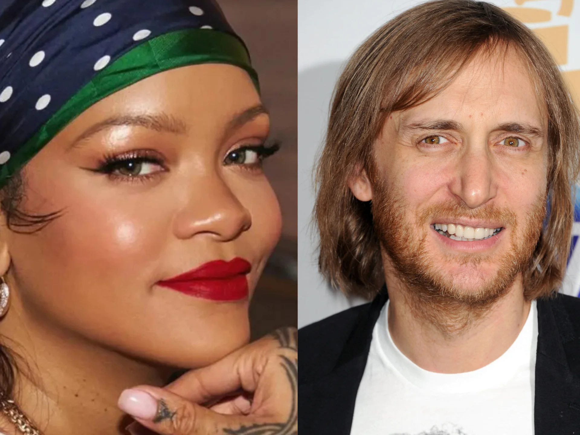 Foto de Rihanna e David Guetta