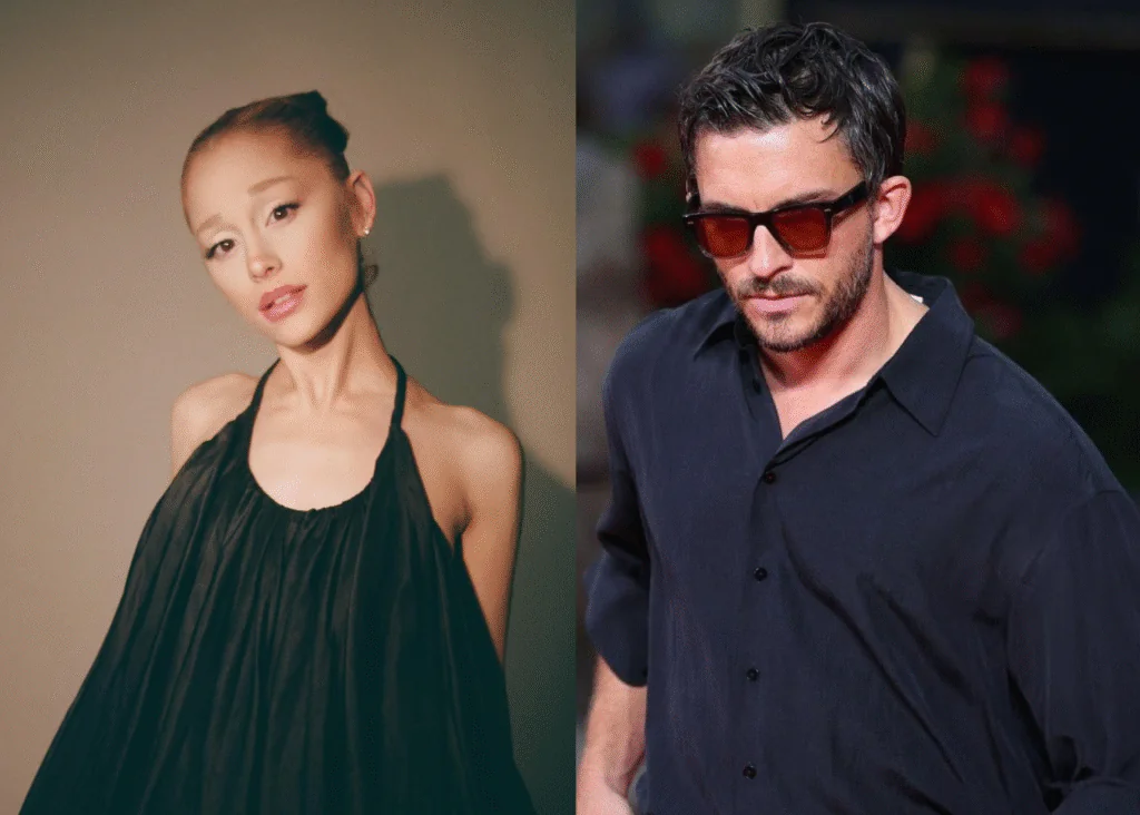 Foto de Ariana Grande e de Jonathan Bailey (Foto: instagram @arianagrande @jbayleaf)