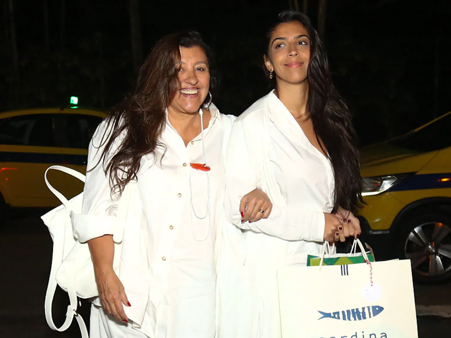 Foto de Regina Casé e Benedita Casé (Foto: Paulo Tauil / AgNews)