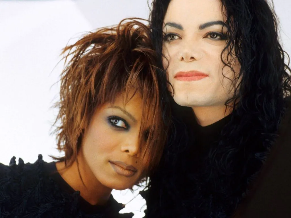 Foto de Janet Jackson e Michael Jackson