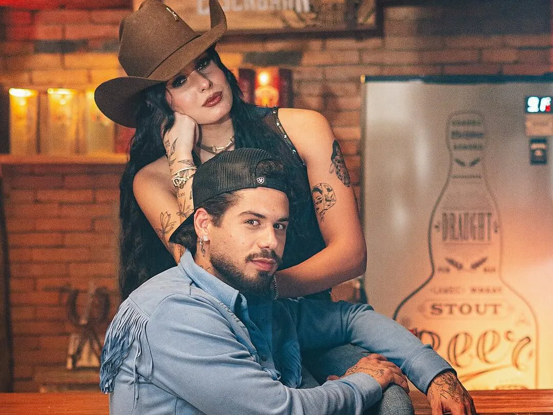 Foto de Ana Castela e Zé Felipe (Foto: instagram/zefelipe)