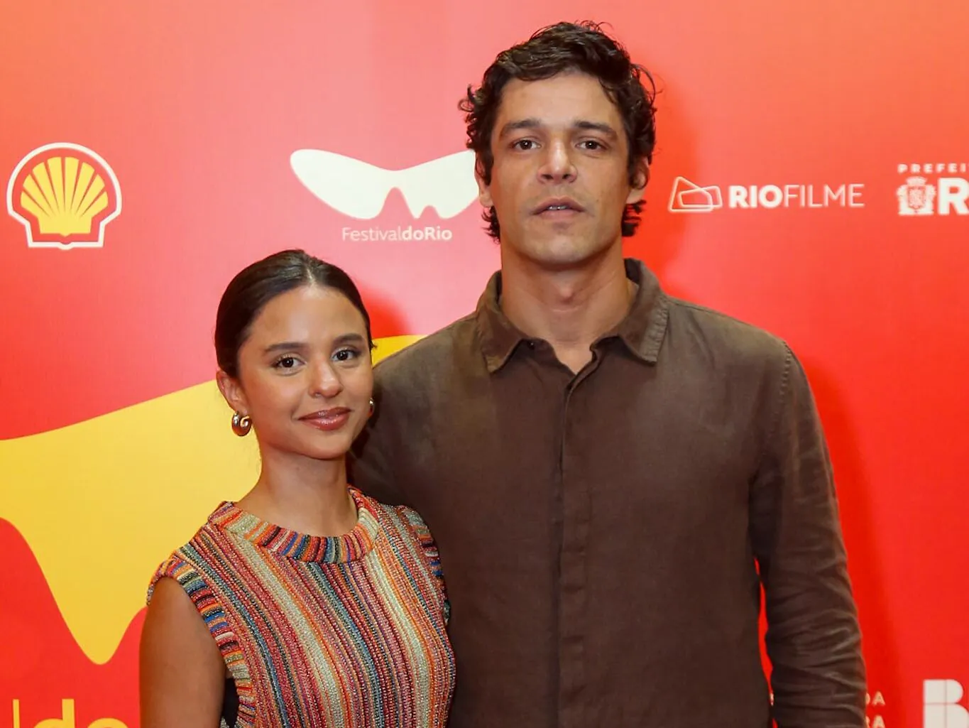 Foto de Pedro Lamin e Moana Dantas (Fotos: Paulo Tauil / AgNews)