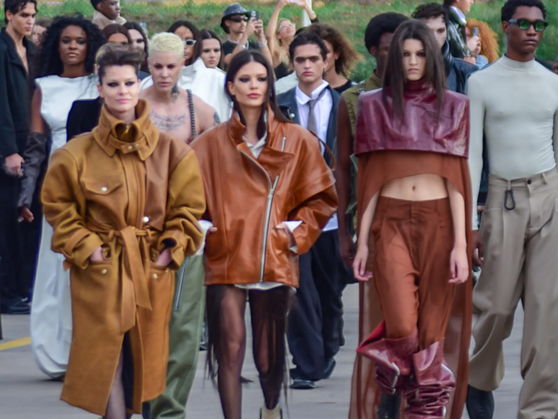 Foto de Vitória Strada e Aline Moraes (Fotos: Edu Araujo/Agnews)