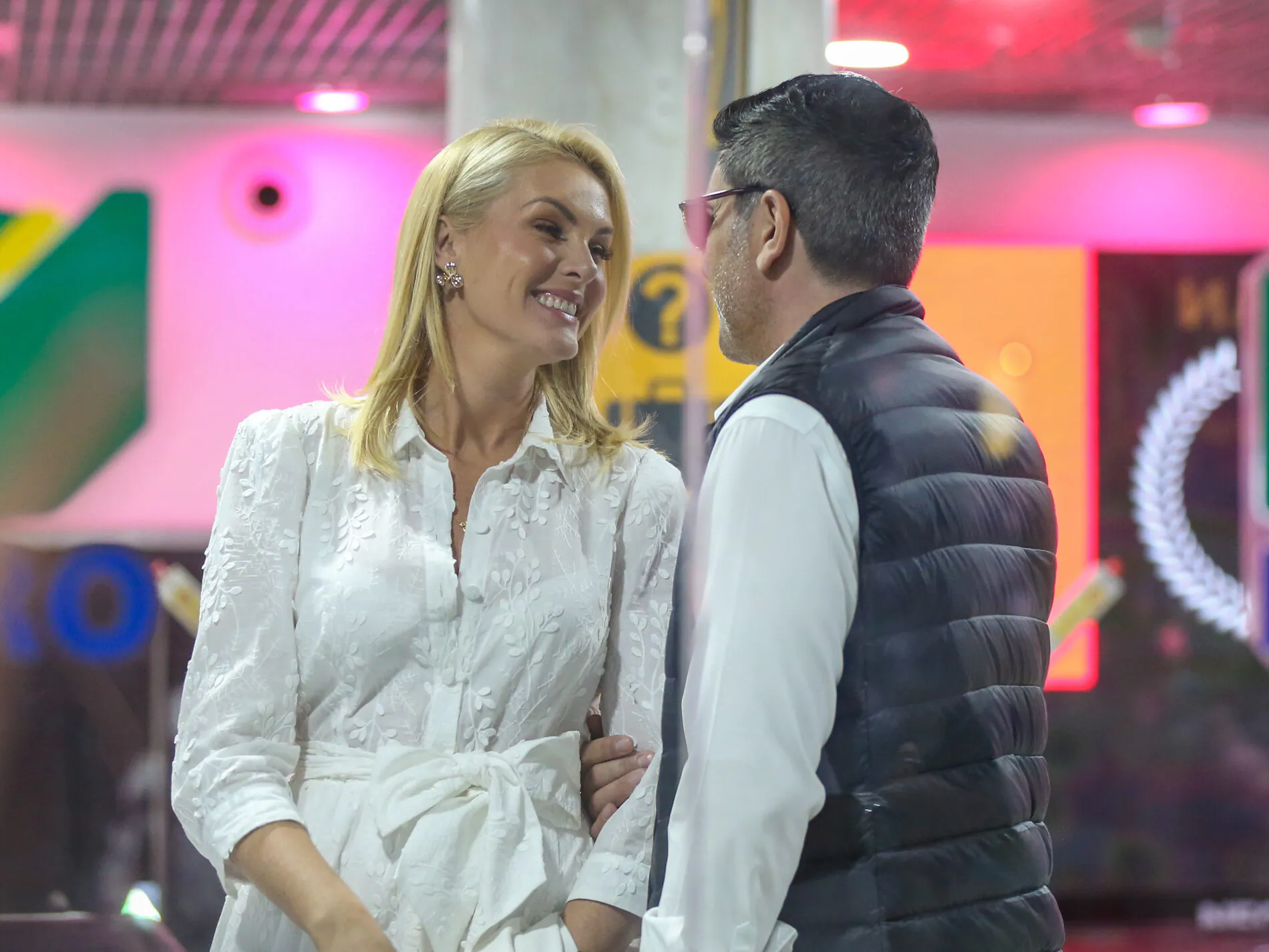 Foto de Ana Hickmann e Edu Guedes(Foto: Anna Giullia/Agnews)