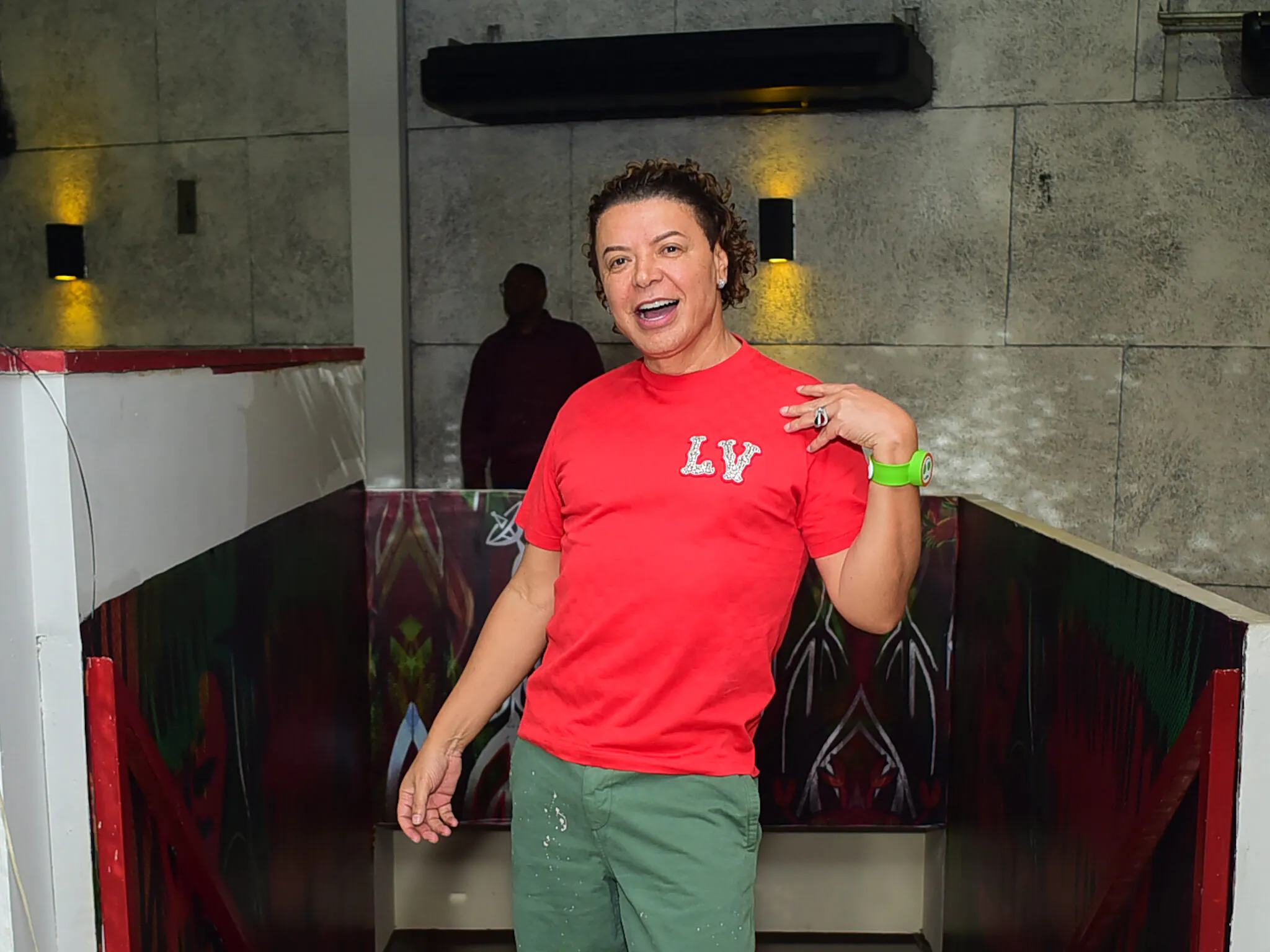 Foto de David Brazil na Grande Rio (Fotos: Webert Belicio / Agnews)