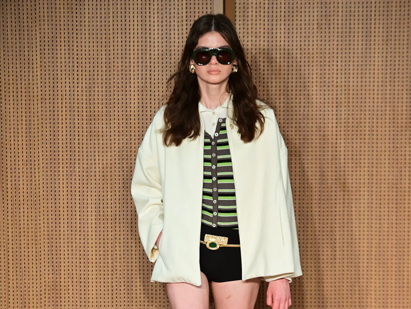 Foto do desfile da estilista Lilly Sarti (Fotos: Leo Franco e Natália Rampinelli/ AgNews)