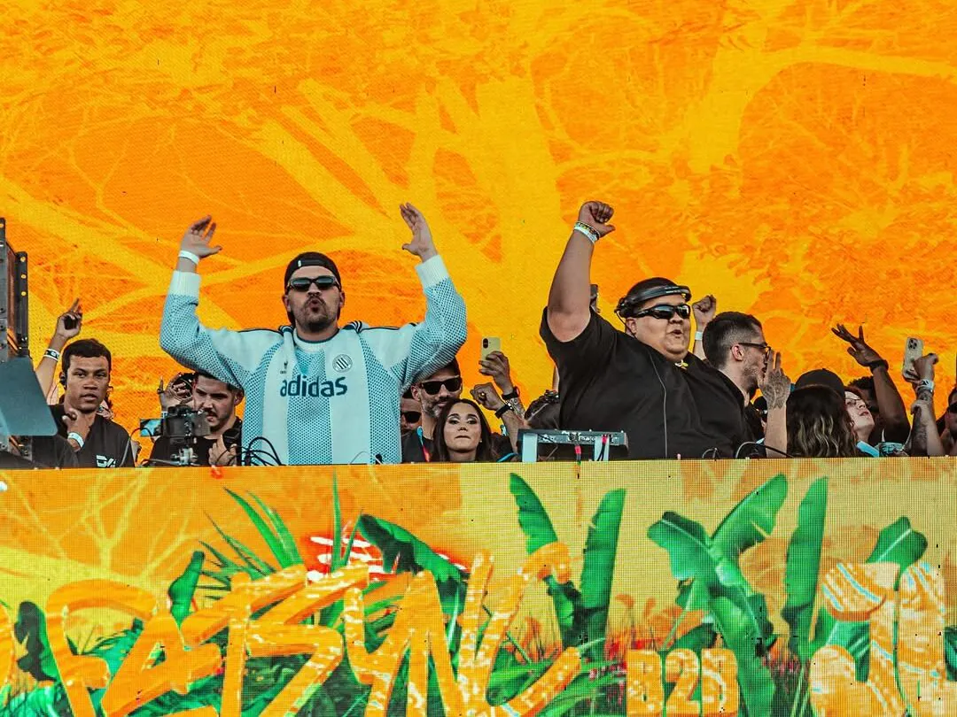 Foto de Fatsync e Malifoo (Foto: instagram @fatsyncmusic)