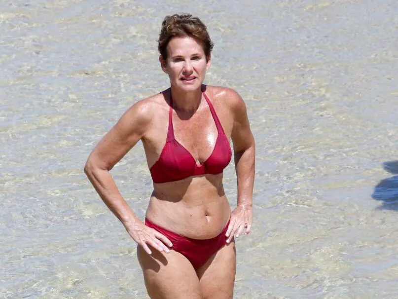 Foto de Andrea Veiga na Praia de Ipanema (Fotos: JC PEREIRA/ AGNEWS)