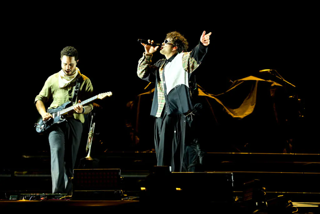 Foto de Lagum no show de abertura do Imagine Dragons (Fotos: Léo Franco/ AgNews)