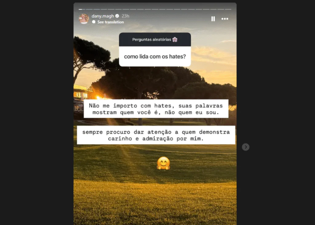 (Foto: instagram @dany.magh)