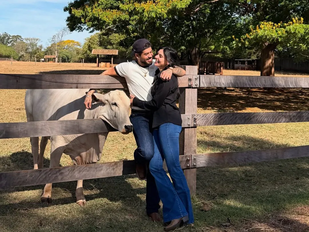 Foto de Zé Felipe e Ana Castela juntos (Foto: instagram @anacastelacantora)