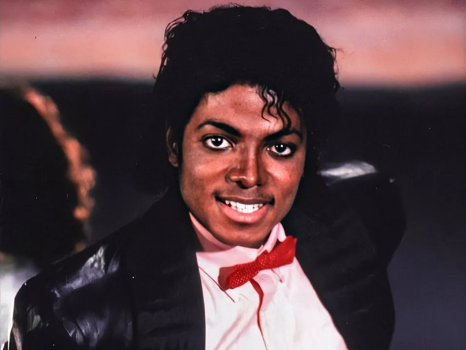 Foto de Michael Jackson em "Billie Jean"