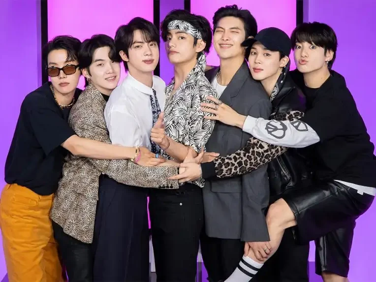 Foto do grupo BTS