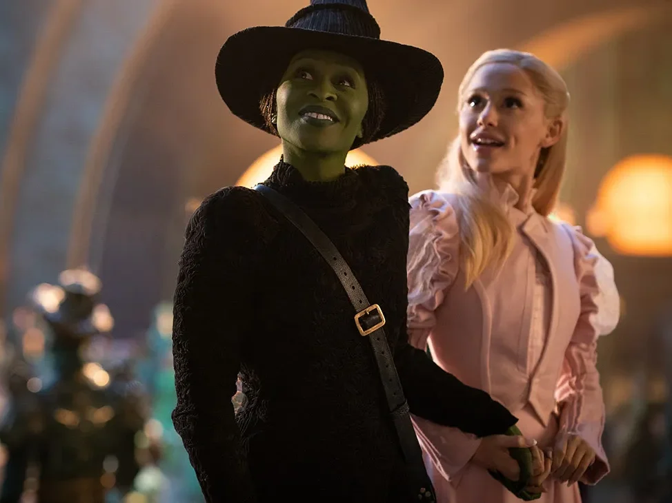 Foto de Ariana Grande em Wicked (Foto: divulgação/reprodução)